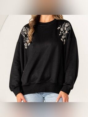 Rhinestone Sweatshirt